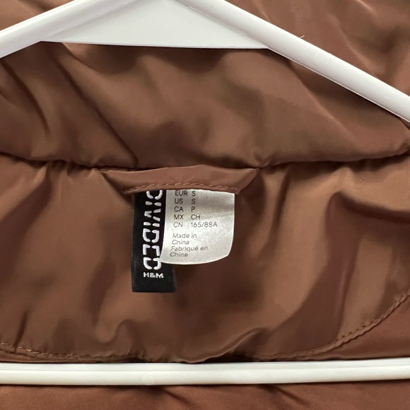 Brown cropped vest - Picture 2 of 2